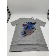 Carter's Blusa Infantil  Tema Skate 14/14A - Cinza