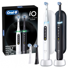 Oral-B iO All-in-One Clean Rechargeable Electric Toothbrush, 2-pack