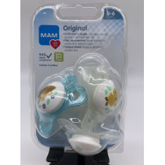 KIT 3 Chupetas - MAM - 0 a 6 MESES